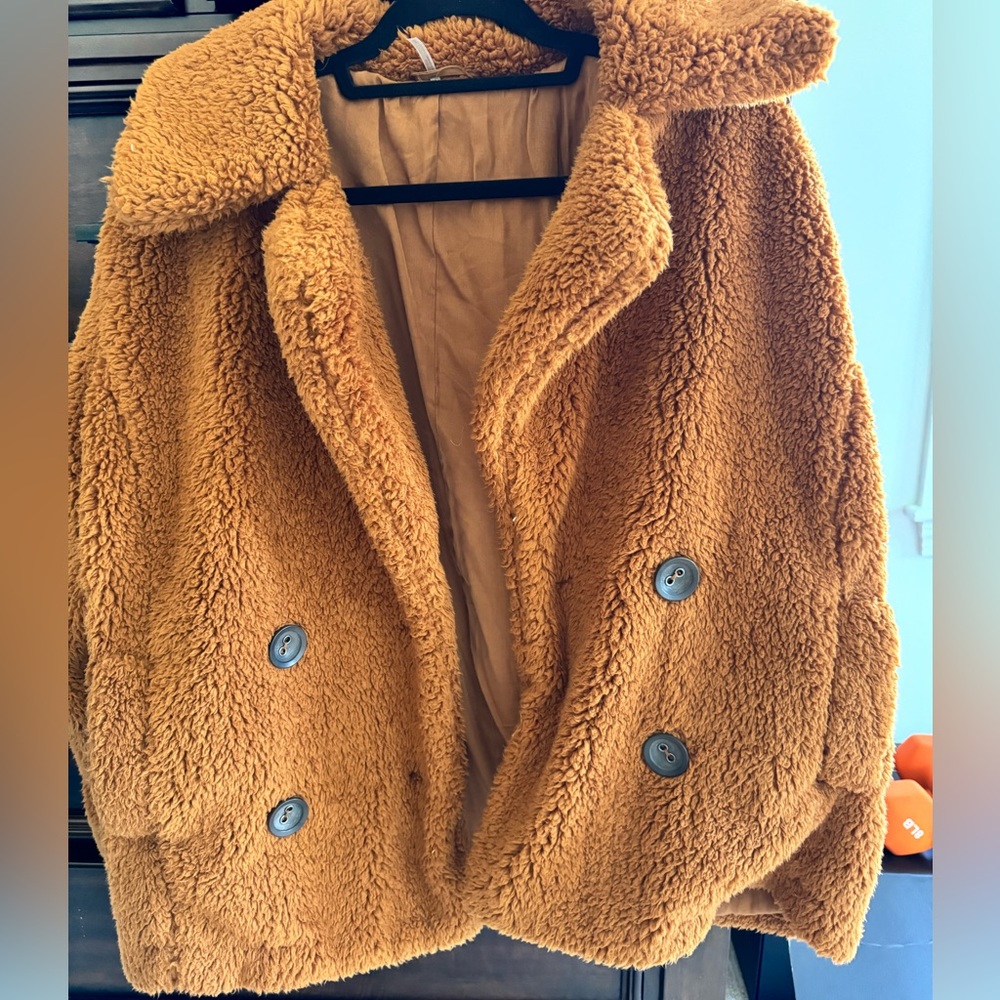 Free People teddy jacket
